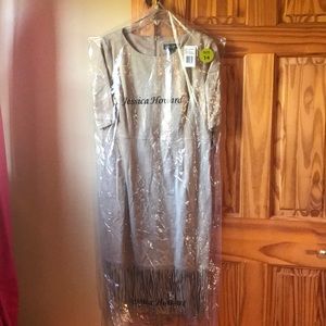 Suede fringe dress |